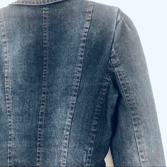 Zara | Fitted Denim Jacket - Picture 11 of 11